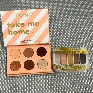 ColourPop Take Me Home & Pacifica Island LifeEyeshadow Palettes.